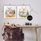 Stupell Industries Wild Deer Mountain Overlook 2pc Canvas Wall Art Set Design by Andrea Haase
